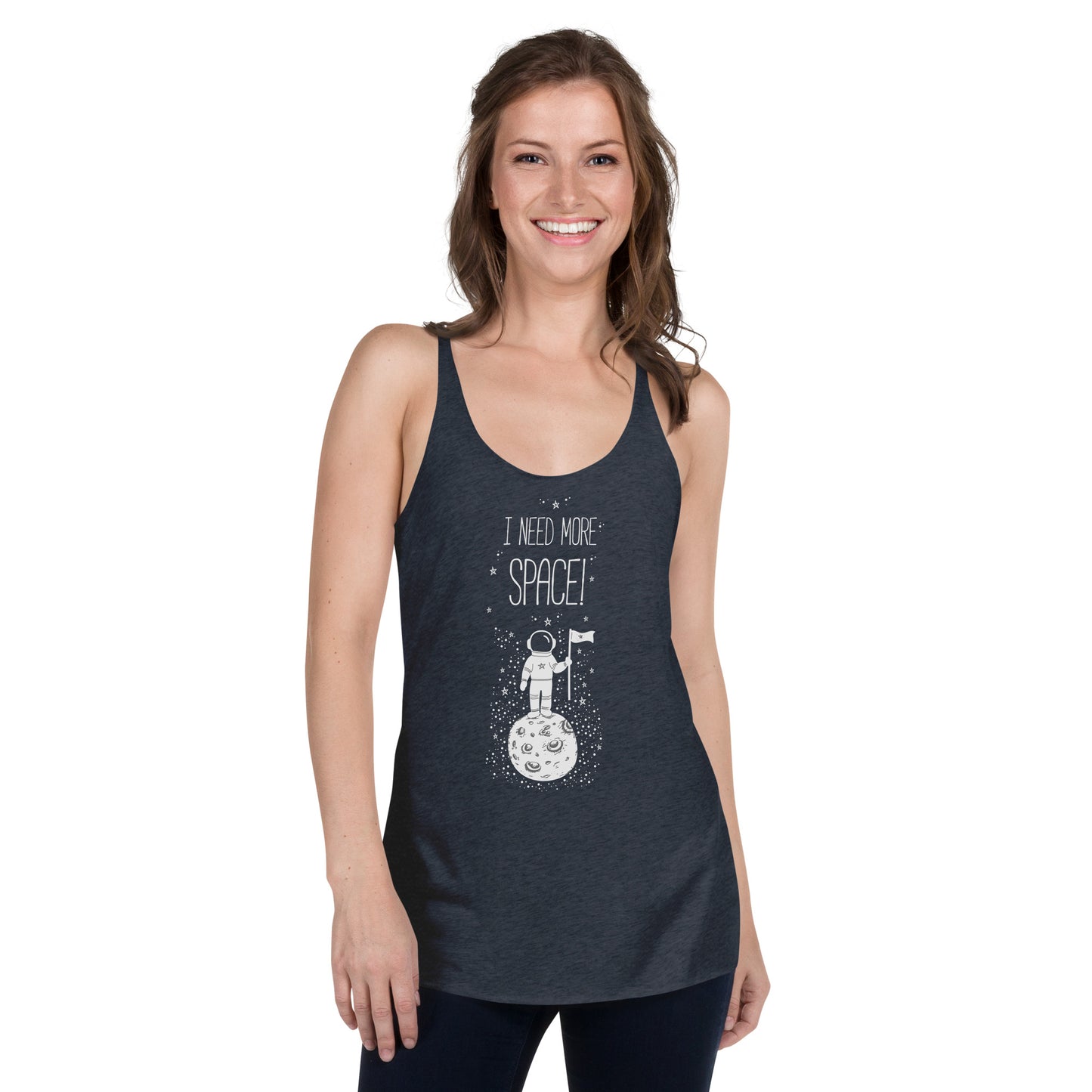 I Need Space (Women's Racerback Tank)